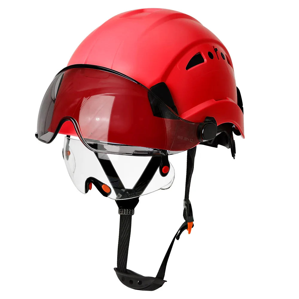 Enhanced Protection: Double Goggle Safety Helmets