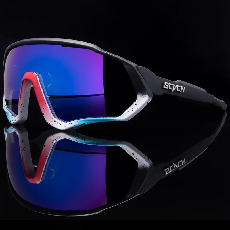 SCVCN Brand Photochromic Sports Cycling Glasses Bicycle Eyewear Mountain Bike Goggles UV400 MTB Road Running Sunglasses