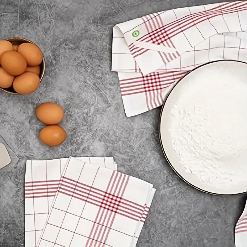 4Pcs, 45cm * 60cm, Multi-Colored Checkered Kitchen Dishcloths, Cleaning Cloths, Multi-Functional Kitchen Towels