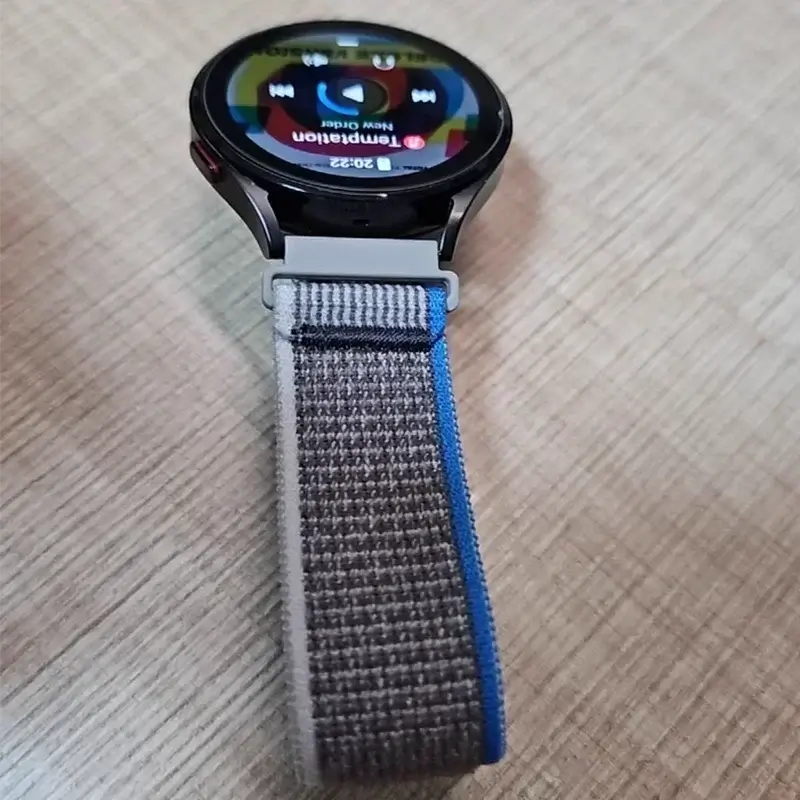 Amazfit Balance, GTR, GTS & Bip Nylon Trail Loop Band with Pull Tab