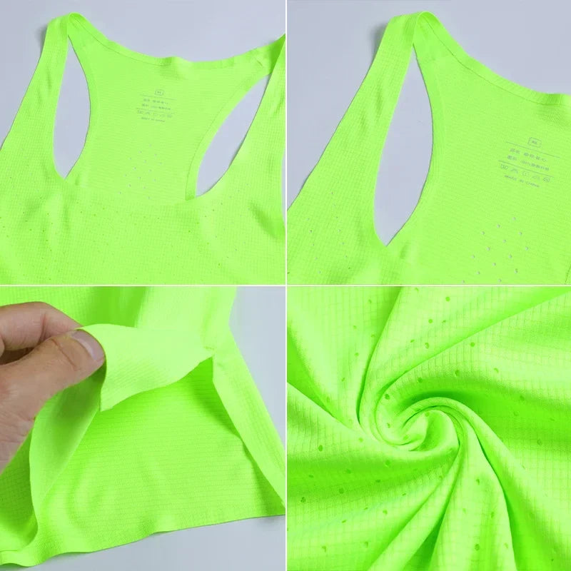 Men's Quick Dry Sleeveless T Shirt for Sports