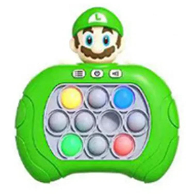New Quick Push Pop It Game - Electronic Bubble Fidget Toy for Adults & Kids, Perfect Anti-Stress Gift with Box