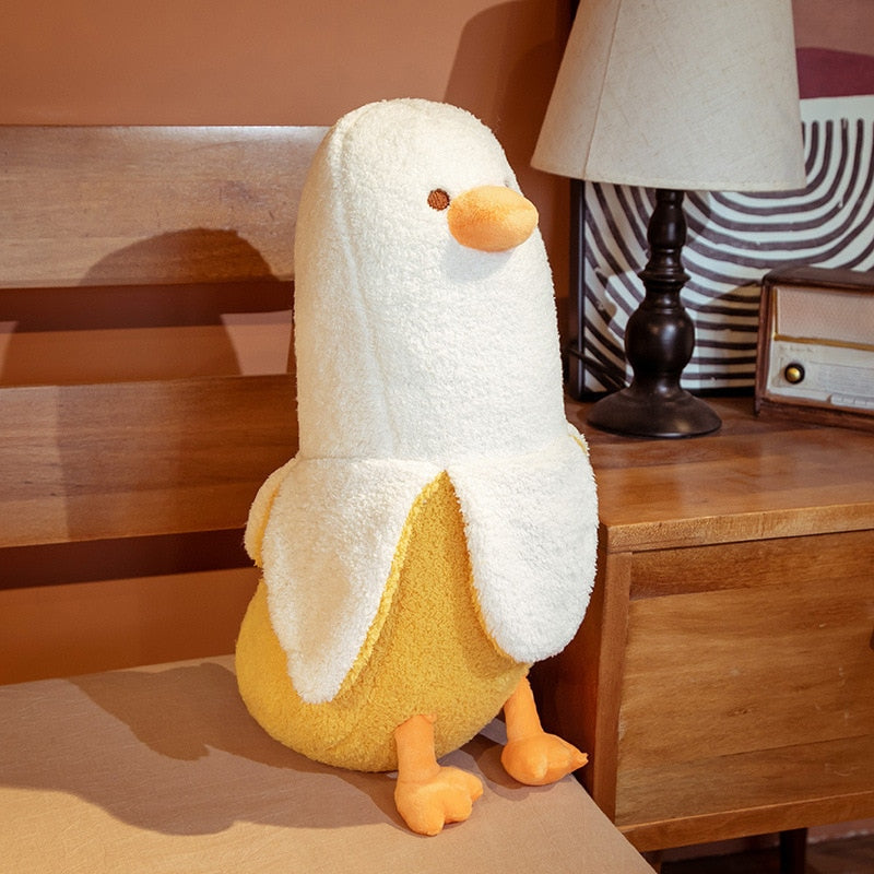 Peluche de pájaro bananero