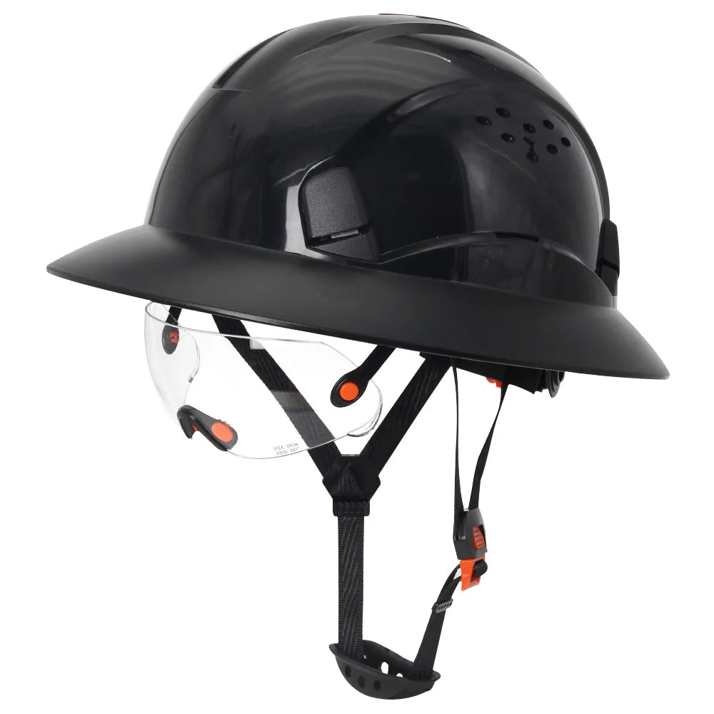 Stay Safe, Work Smart: Safety Helmet with Goggles
