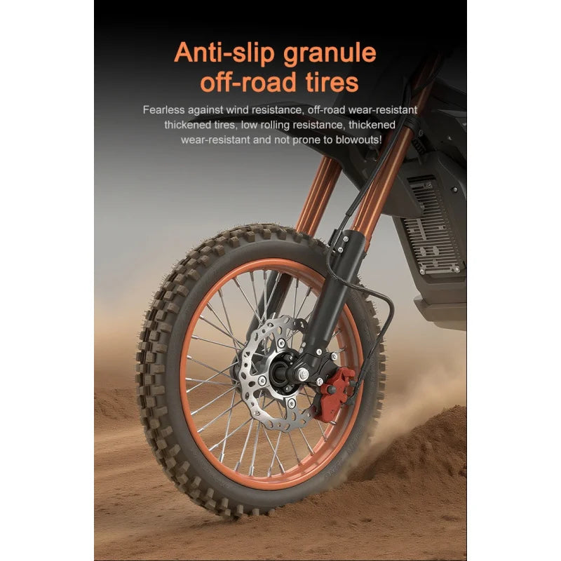 14-inch off-road tire E-Bike, built-in 3000W powerful motor electric bicycle, 60V21AH battery electric motorcycle mountain bike