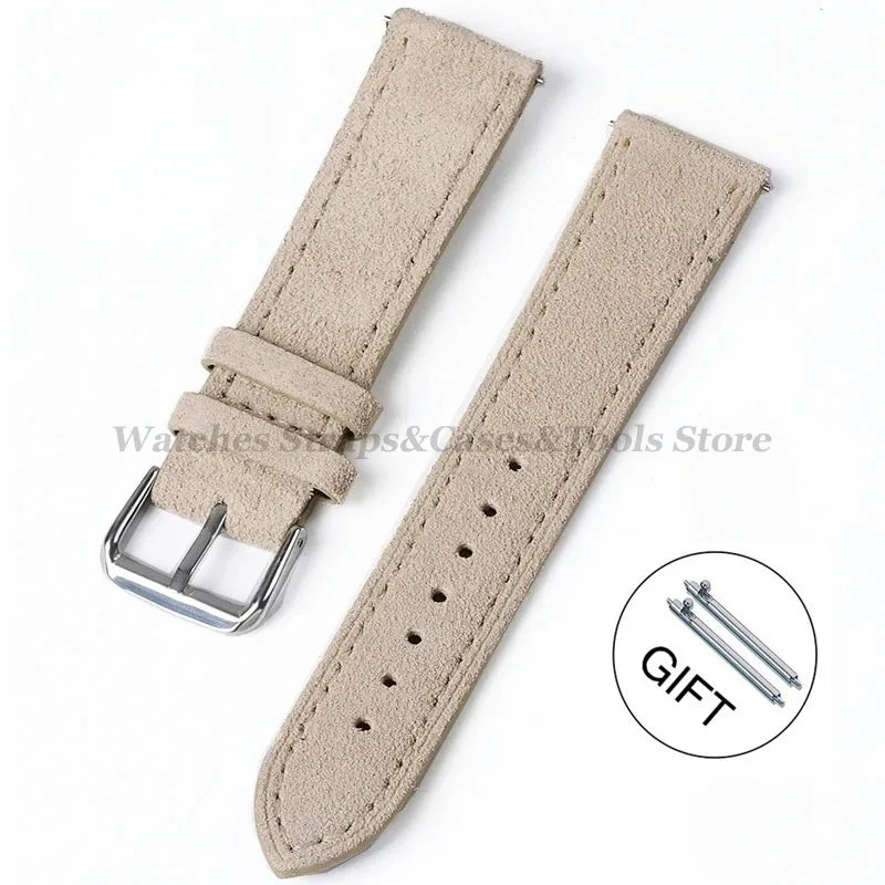 COROS PACE & APEX Suede Leather Band with Tonal Stitching