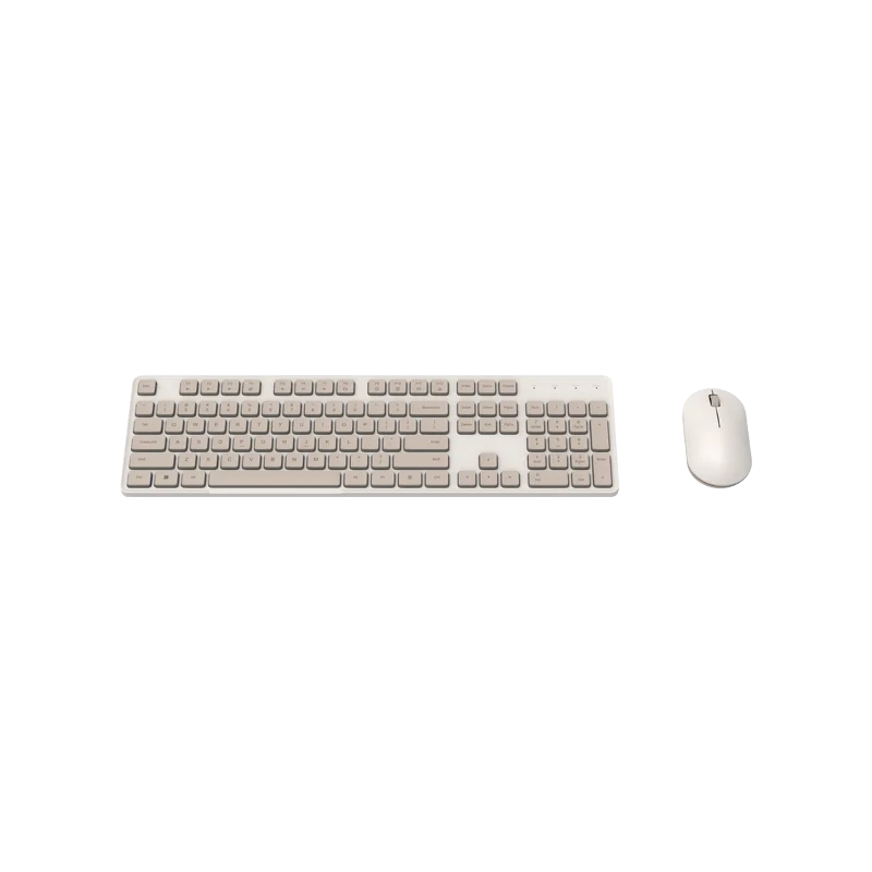 Xiaomi Keyboard and Mouse Set 2 2.4G Wireless Keyboard and Mouse Set Office Slim Keyboard 104Keys Smart Energy-saving Sleep Mode