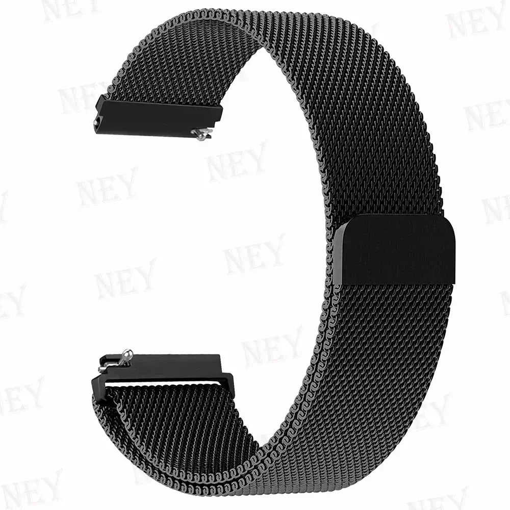 Amazfit Balance, GTR, GTS & Bip Milanese Mesh Band, Magnetic Closure