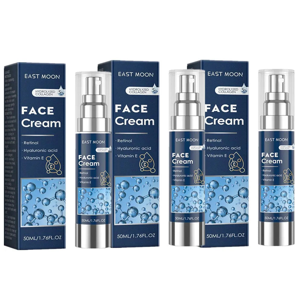 Retinol Face Cream for Men Firming Lifting Brightening Fade Fine Lines Anti Puffiness Moisturizing Nourishing Facial Skin Care