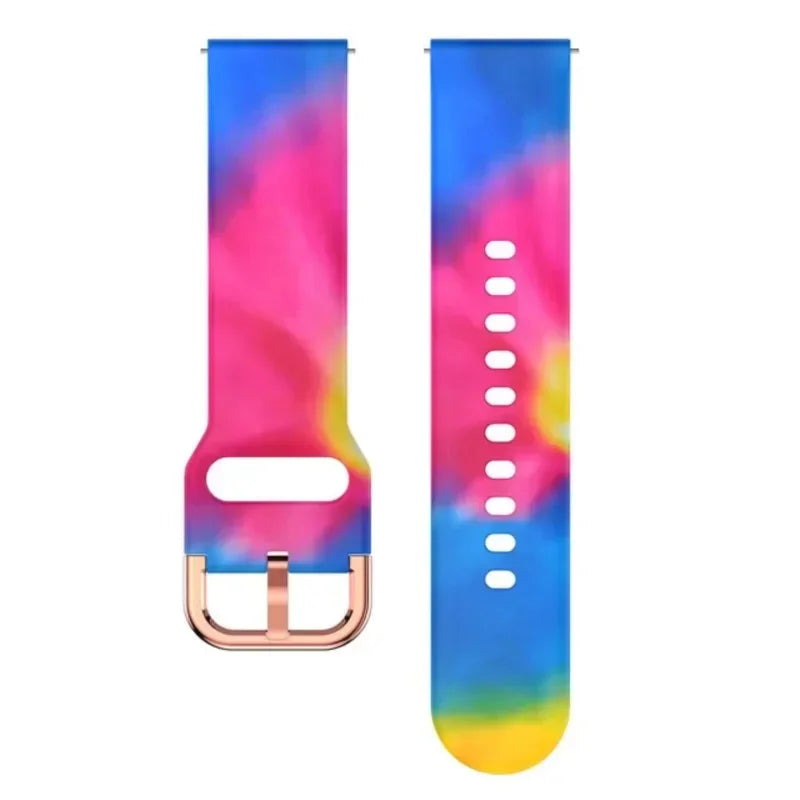 TicWatch Pro 3, E3 & GTH Printed Silicone Band