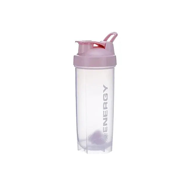 500/700ml Portable Sports Bottle with Powder Case