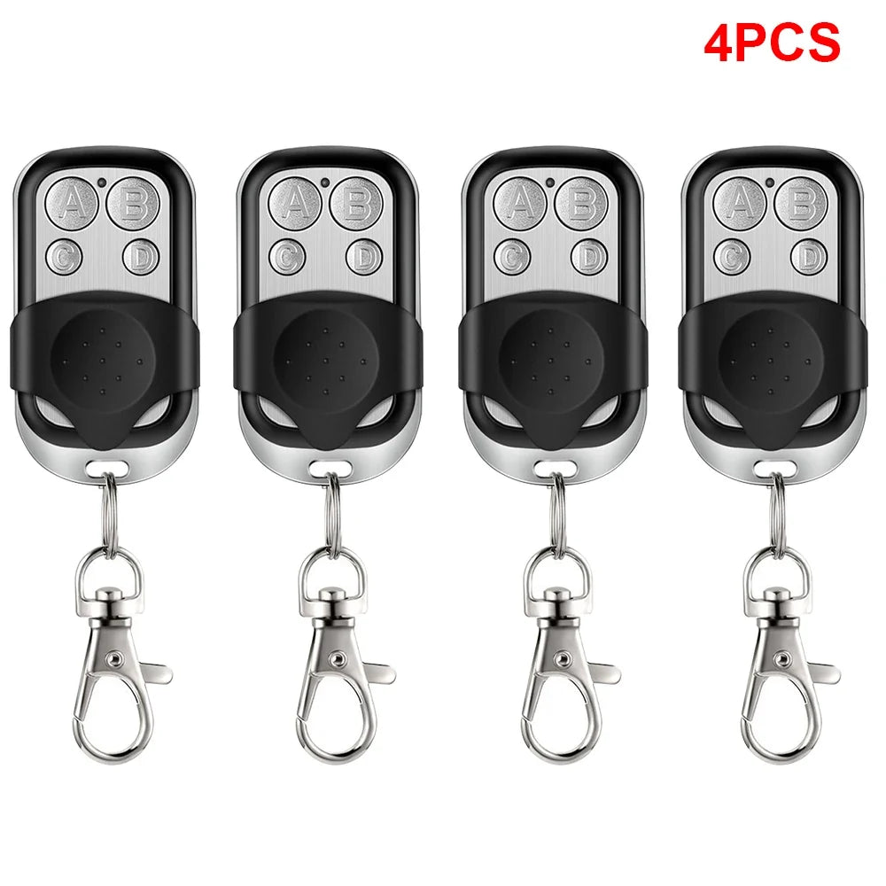 433MHz Remote Control 4CH Car Key Garage Door Gate Opener Duplicator Universal Copy Garage Door Car CAME RemotesC