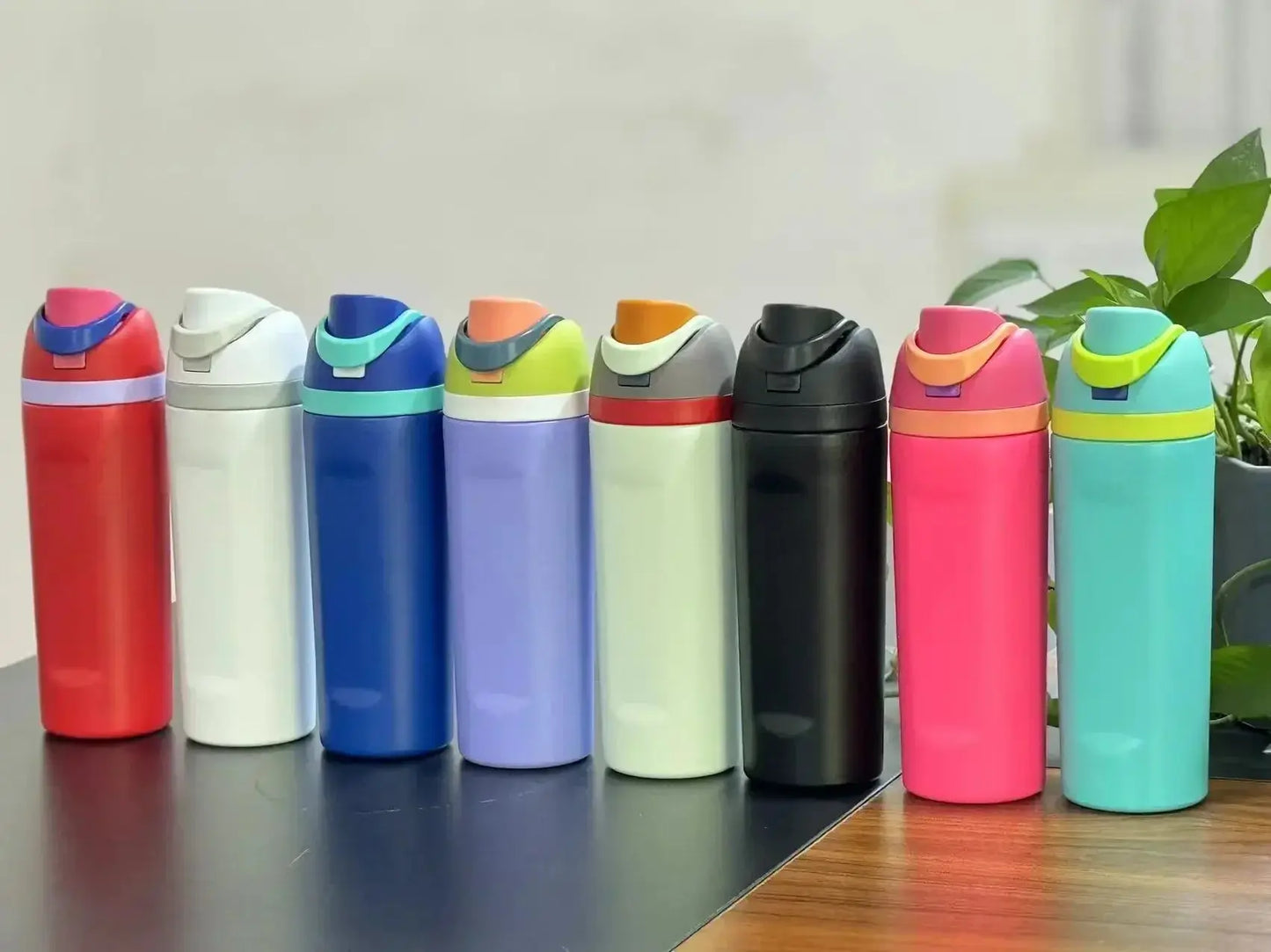 24/32oz Double Walled Stainless Steel Water Bottle