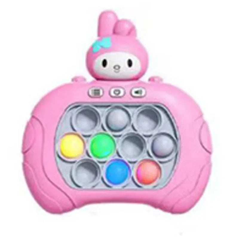 New Quick Push Pop It Game - Electronic Bubble Fidget Toy for Adults & Kids, Perfect Anti-Stress Gift with Box