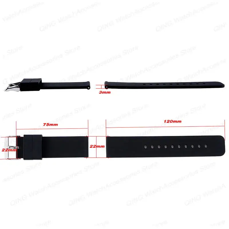 Huawei Watch & Watch GT Smooth Silicone Band, 10 Colors
