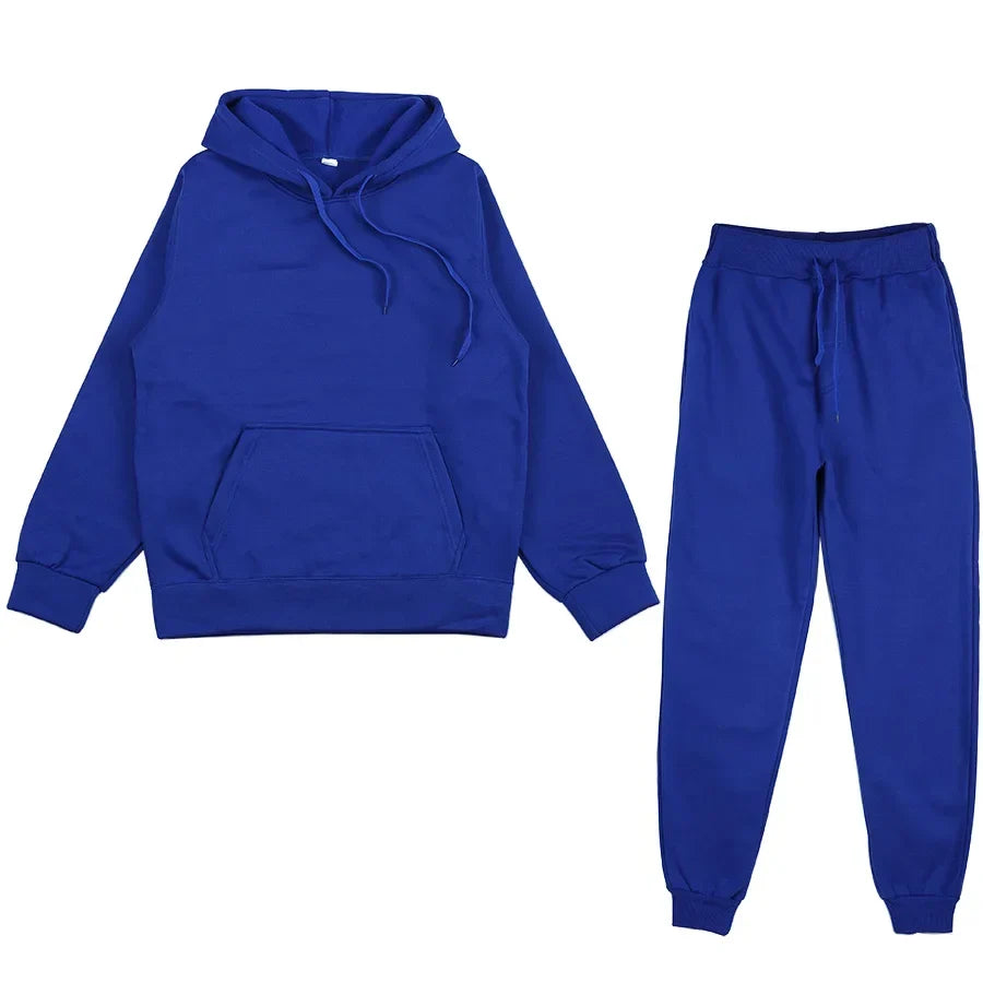 Women's 2-Piece Fleece Sweat suit Sets  Perfect for Jogging