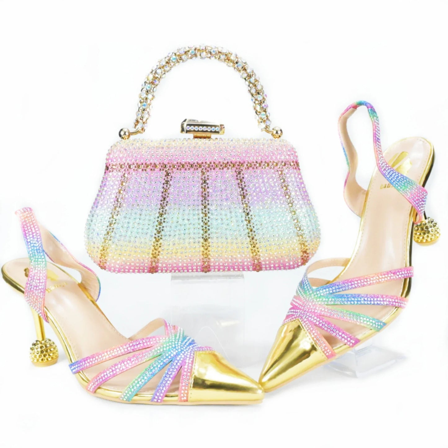 Conjunto de Zapatos y Bolsos de Señora de Alta Calidad HAS1-25