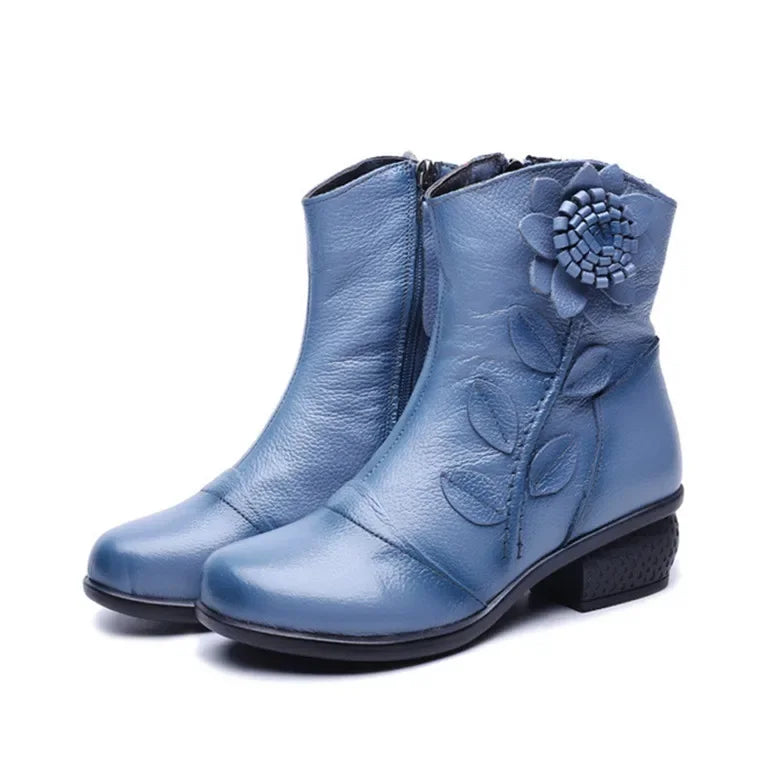 Timeless Style Handmade Leather Ankle Boots