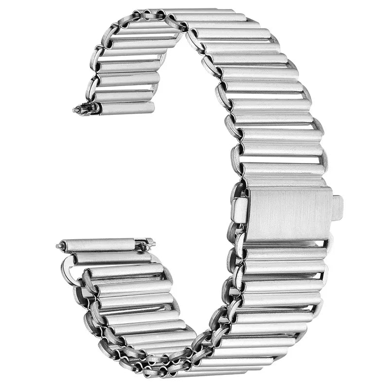 TicWatch Pro 3, E3 & GTH Vintage Ladder Link Steel Bracelet