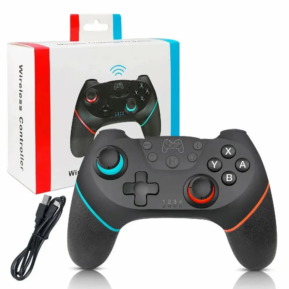 Pro Controller Wireless Bluetooth Gamepad Joystick For N-SL Console Pro Host With 6-axis vibration game Handle