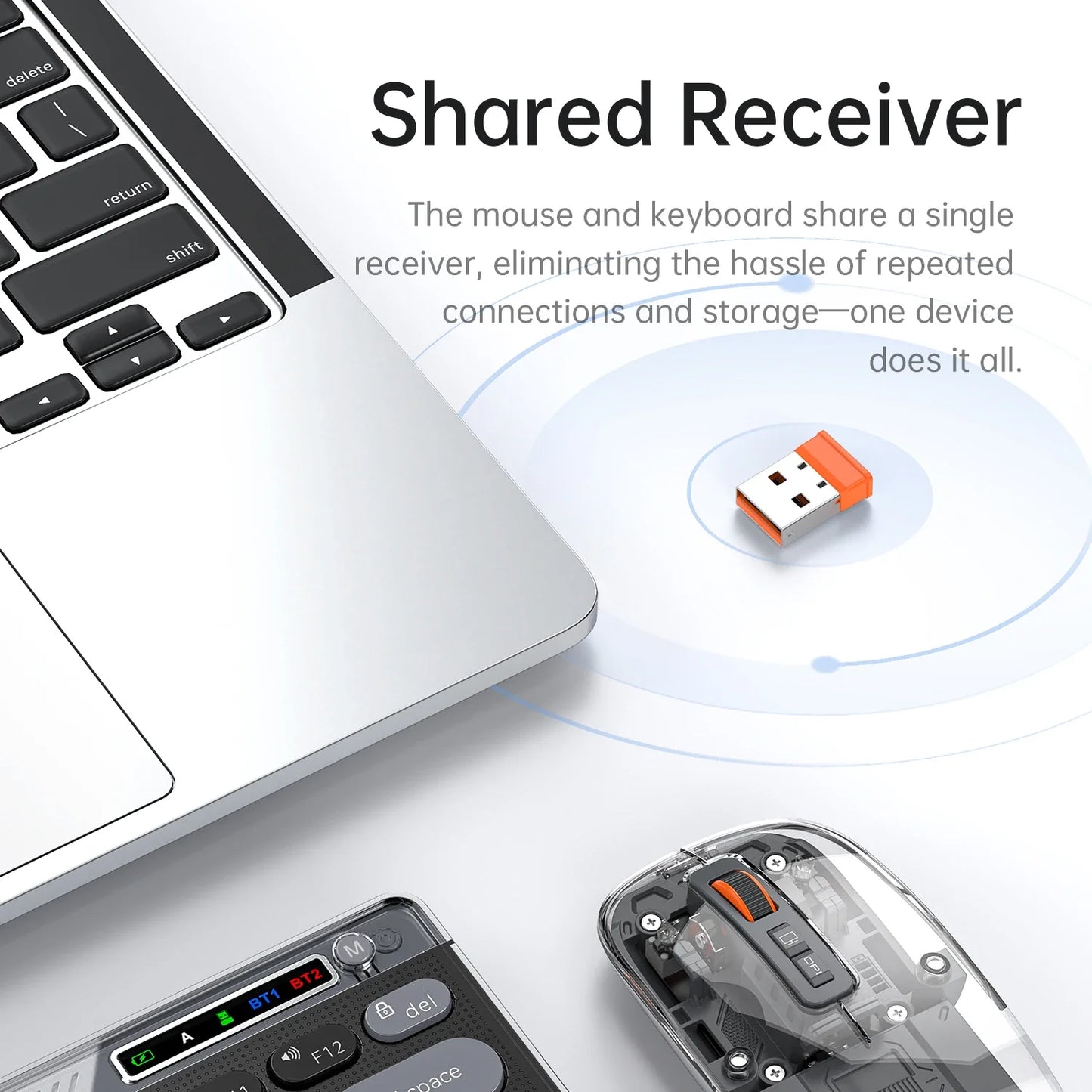 Bluetooth Wireless Keyboard Mouse Set Laptop Silent Button Charging Portable Mini Wireless Keyboard Office Typing