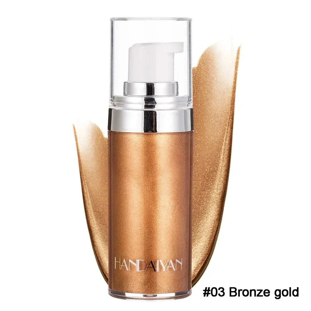 Body Makeup Liquid Highlighter - Radiant Skin Glow - Shimmering Body