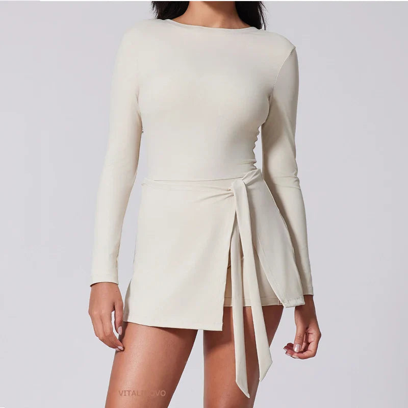 VITALINOVO AllureFlex Vestido Deportivo Elegante para Mujer