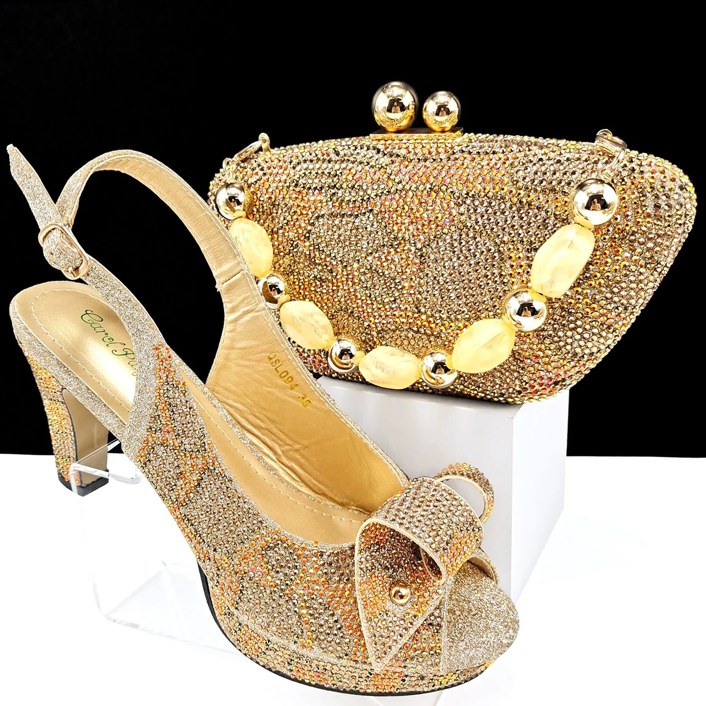 Conjuntos Italianos de Zapatos y Bolsos HAS1-10