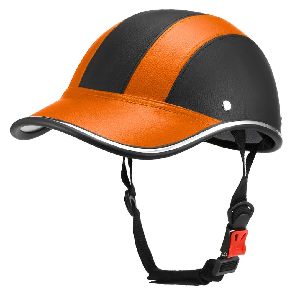 Versatile Cycling Helmet Featuring Baseball Cap Integration