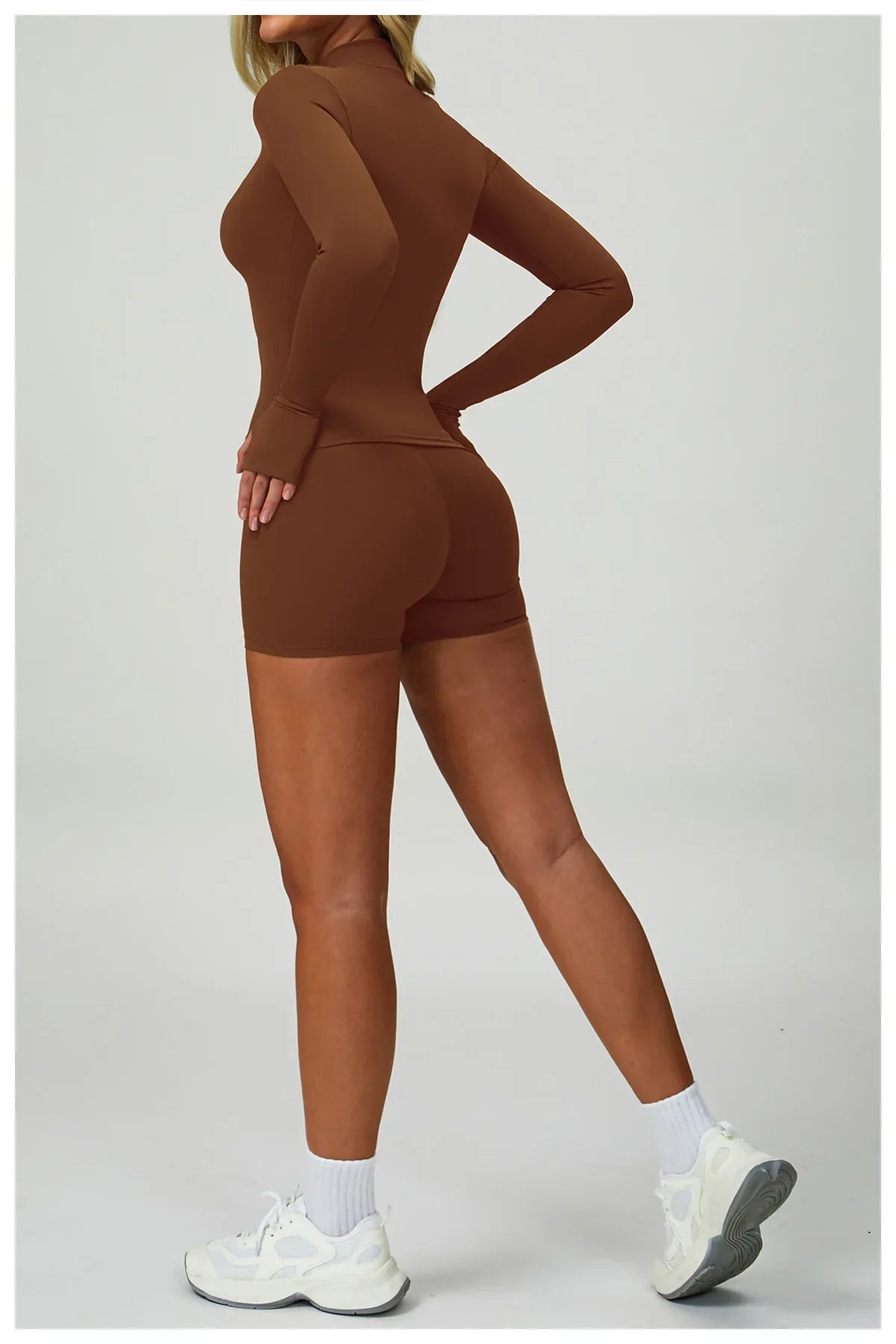 2/3-Piece Activewear Set – Sports Bra & High Waist Leggings