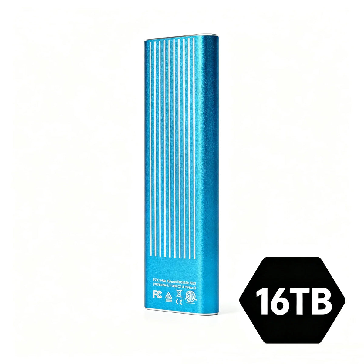 Portable External SSD USB3.2, High Speed 1TB-16TB Solid State Drive, Lightweight Pocket Design for Laptop, Desktop, Mac & Phone