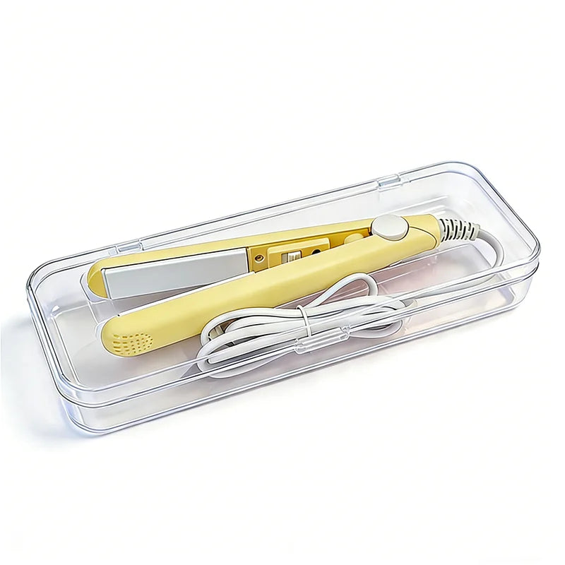 New Curling Iron Mini Hair Straightener Iron Ceramic Straightening Styling Tools Hair Curler Flat Iron Beard Straightener