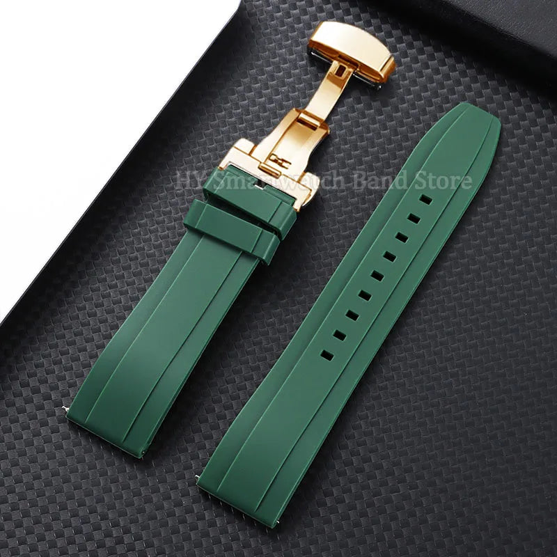 Amazfit Balance, GTR, GTS & Bip Silicone Band with Butterfly Clasp