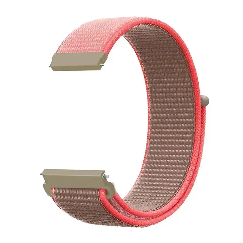 Motorola Moto Watch Woven Nylon Sport Loop, Hook-and-Loop, 50 Colors