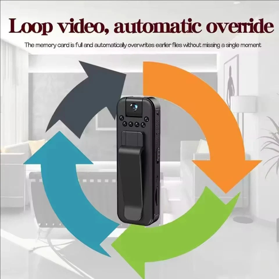 1080p HD Mini Camera Portable Small Digital Video Recorder