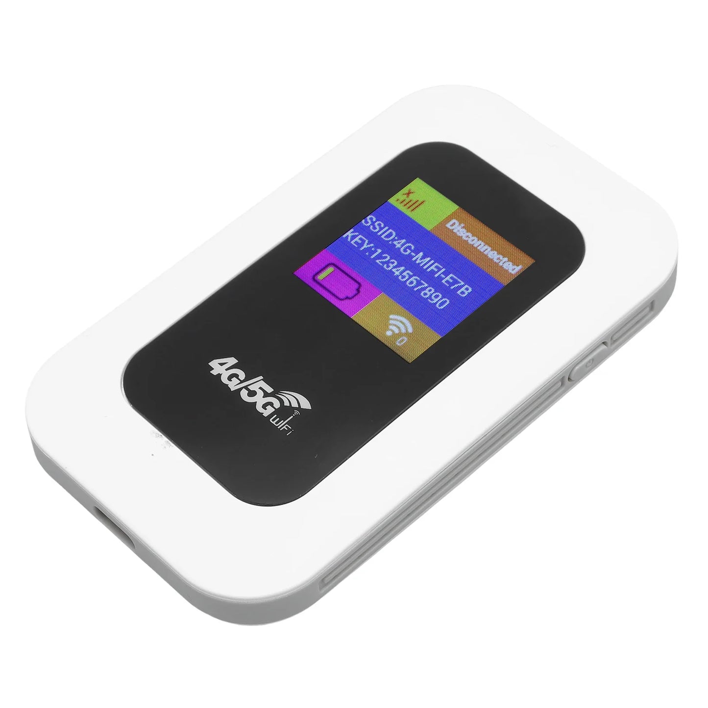 Portable WiFi Router WiFi Mobile Hotspot Device 300Mbps High Speed 4G 5G Pocket Wireless Network WiFi Device for Travel Camping