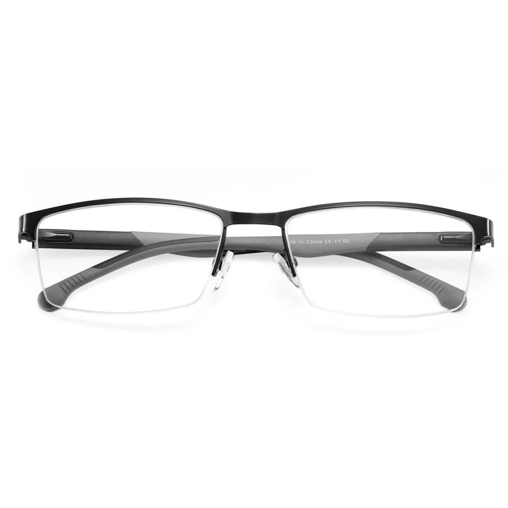 2025 NEW Men Blue light blocking Reading Glasses for Women Metal Frame Readers Magnifier Presbyopia Lens Eyewear +0.75~3.0