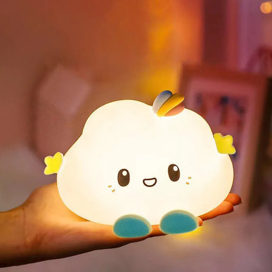 Luz de noche LED de nube bonita