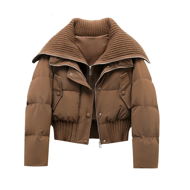 New Women Cotton Padded Jacket Winter Short Hooded Loose Cotton Coat Korean Women Parkas Coat Solid Outwear Women Puffer