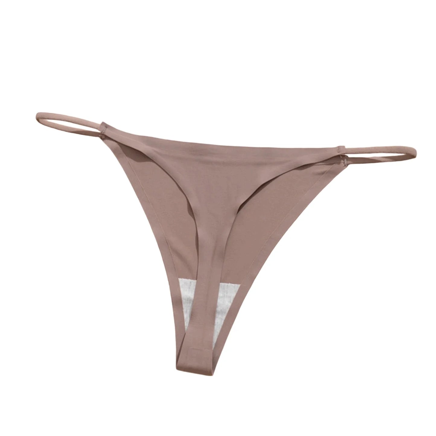 Ice Silk Underwear Trendy Thin Strap Ladies Underwear Plus Size Underwear Lightweight Stretchy Breathable Smooth Soft Underwear
