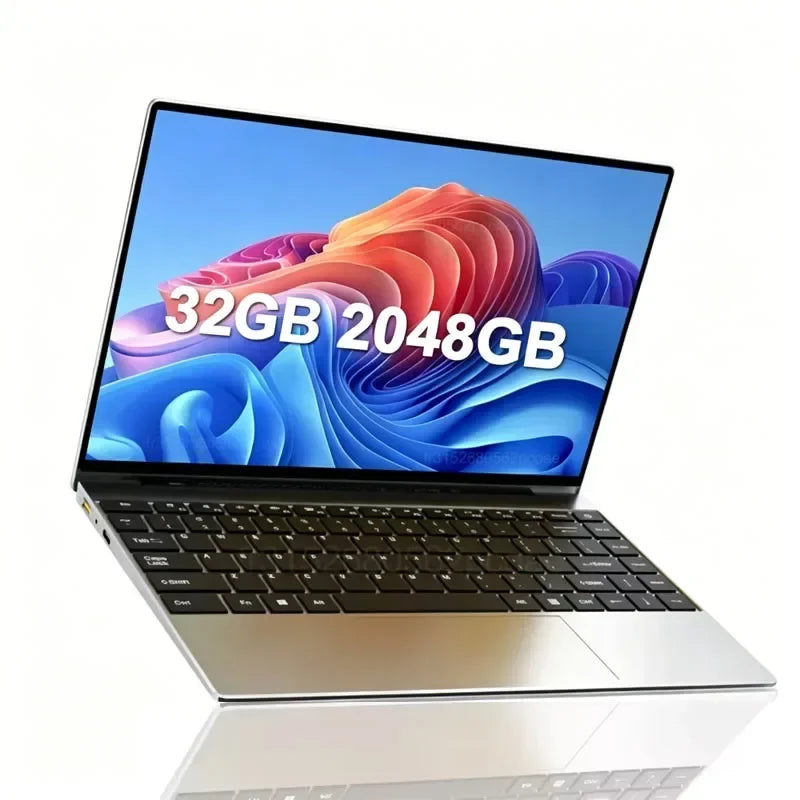 2026 14.1" Portable Laptop Computer Intel Core I9 10980HK Windows 11 Pro 16GB 32GB DDR4 1TB SSD Notebook PC Gaming Laptops