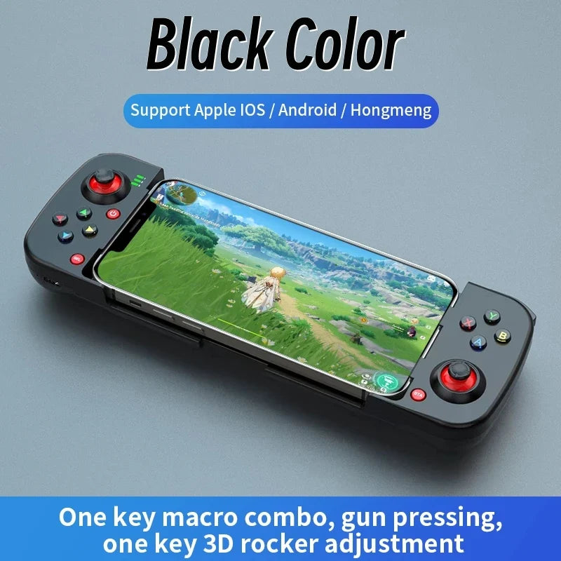 Wireless BT 5.0 Stretchable Game Controller For Mobile Phone Android IOS Gamepad Joystick Retractable Gamepads Switch PC Steam
