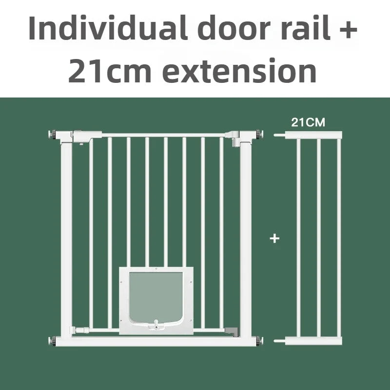Dog Fence Portable 2-way Door Pet Fence Indoor Isolation Fence Multi Functional Household Small Medium-sized Pet Barrier Product