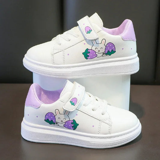 2026 Girl shoe spring Autumn Boy White Shoe Casual Running kid Shoe Anti Slip Soft Sole Sneaker kid tenis Hot selling item