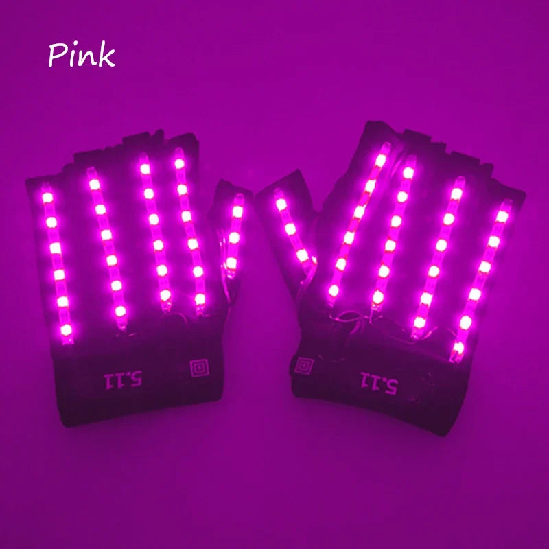 Glowing Glasses for Night Club Performers LED Glasses Party Dancing Rave Christmas 6V Led Futuristic Soldier Glasses Neon Lights