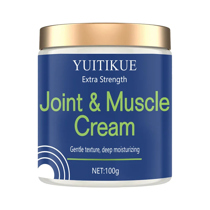 Extra Strength Joint & Muscle Cream 100g - Deep Moisturizing Formula, Gentle Texture for Neck, Shoulders, Knees & Elbows