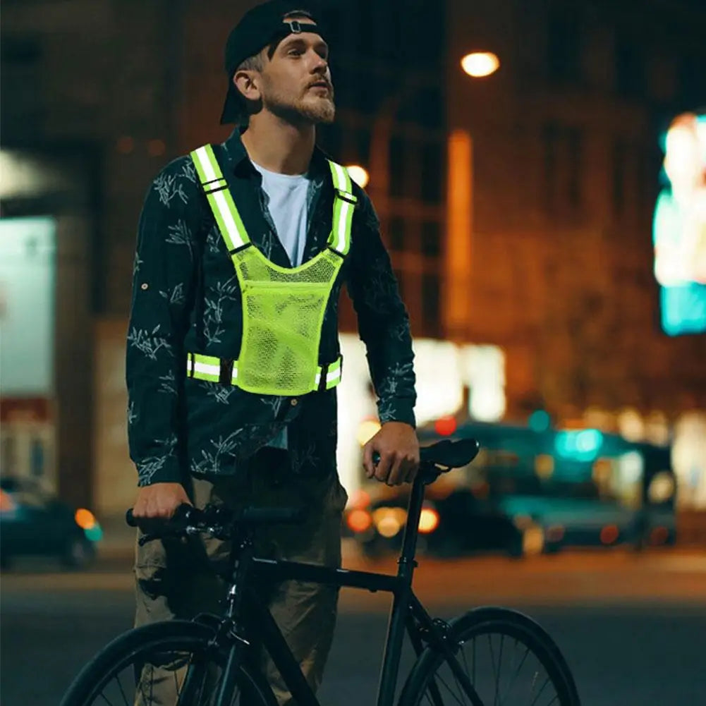 Chaleco reflectante NightSafe para deportes al aire libre