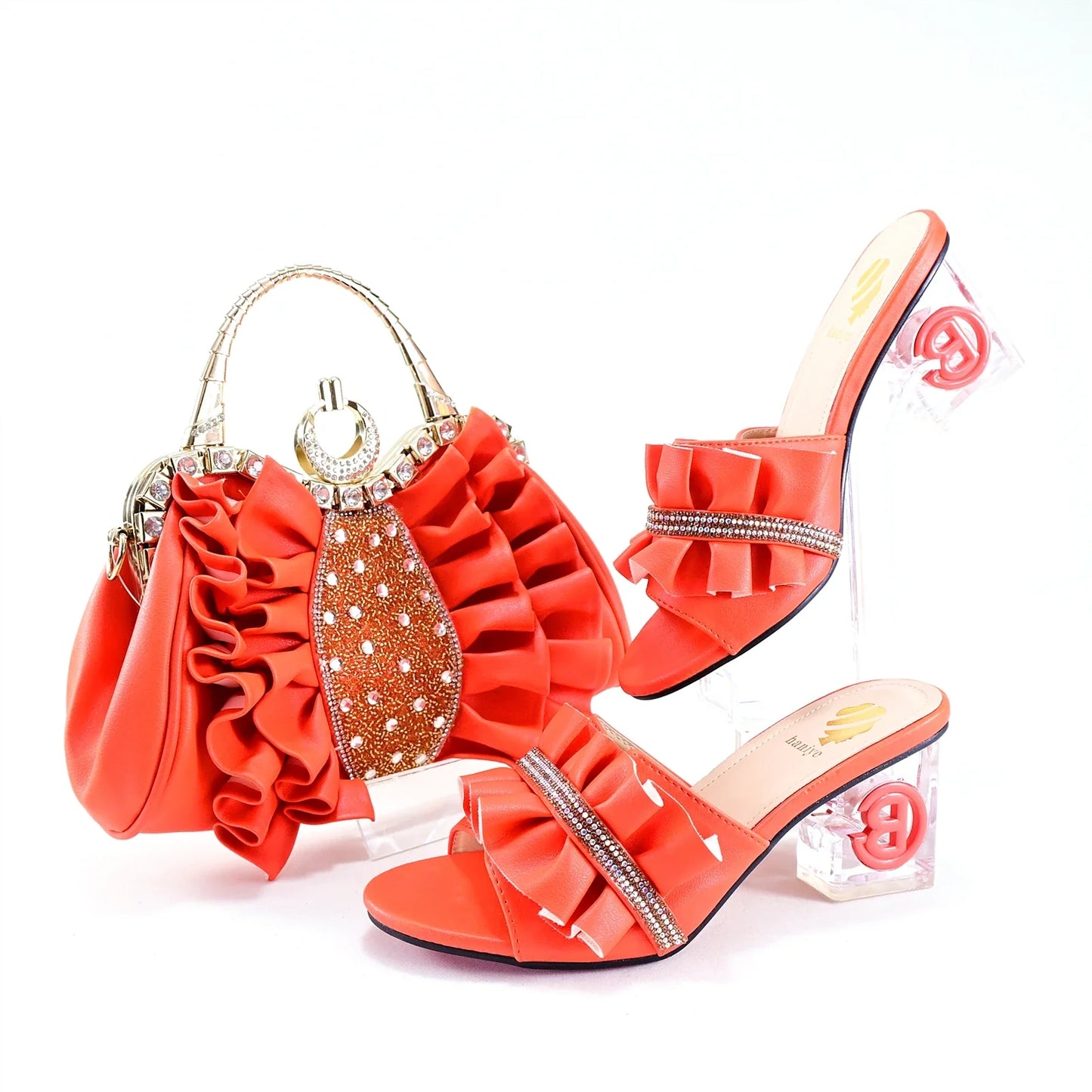 Zapatos y Set de Bolso de Nueva Llegada HRT1-41