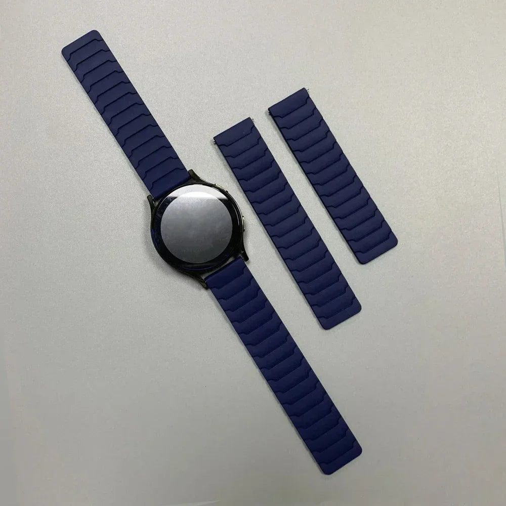 Motorola Moto Watch Segmented Magnetic Silicone Loop Band