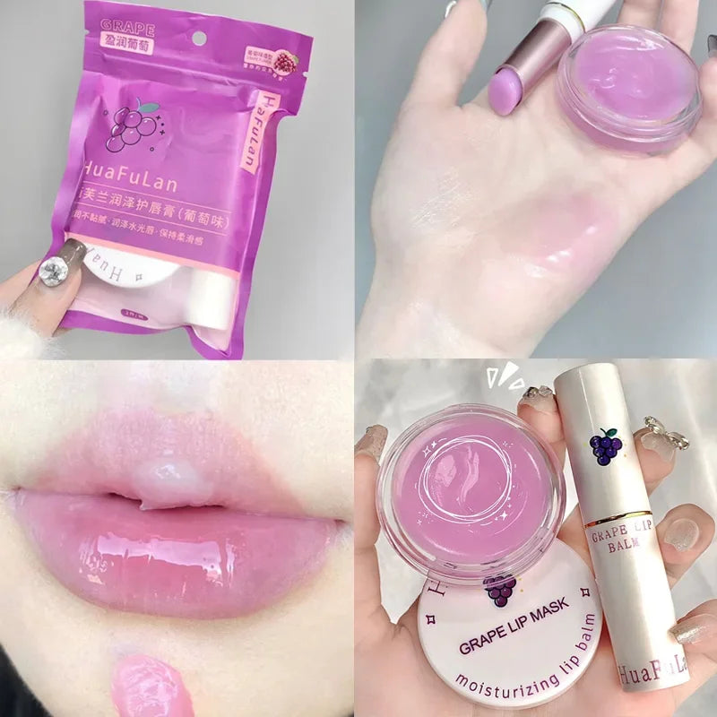 Kit de mascarilla labial hidratante y bálsamo labial
